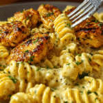 Creamy Garlic Herb Chicken Pasta