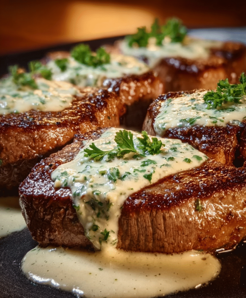 Creamy Garlic Herb Steak: A Velvety Indulgence Awaits!