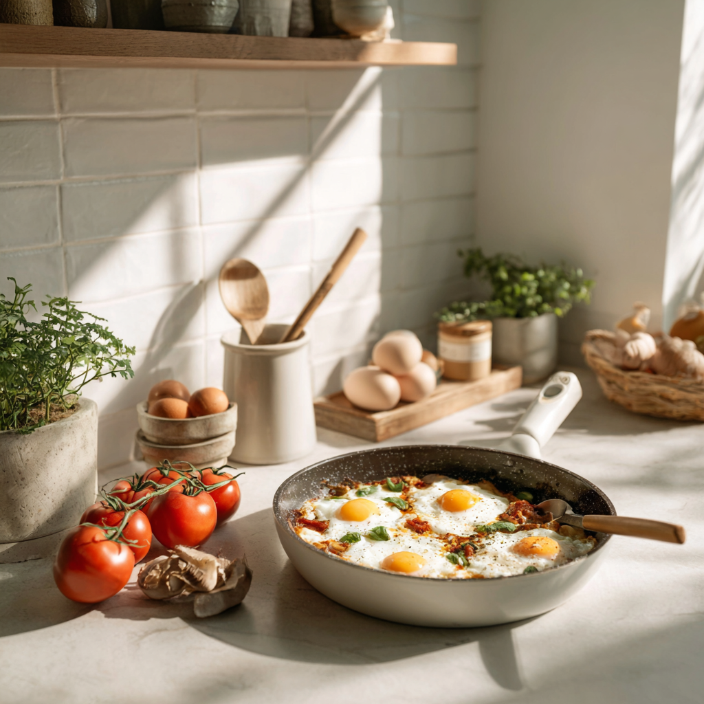u5315665333 A bright appetizing kitchen scene with a simple o 66118bc6 f2ba 4232 8f06 71d15ef40056 1
