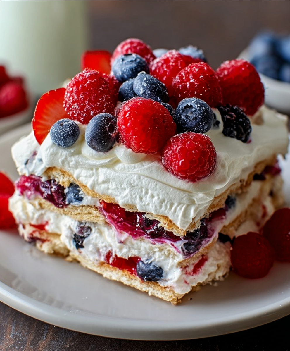 Berry Bliss Icebox Cake