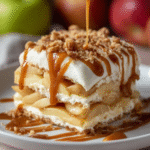 Caramel Apple Éclair Cake