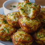 Cheesy Zucchini Tater Bites