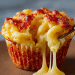 Cheetos Flamin’ Hot Mac & Cheese Muffins