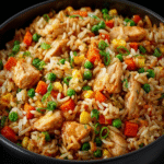 Chicken Fried Rice with Vegetables