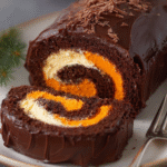Chocolate Orange Yule Log