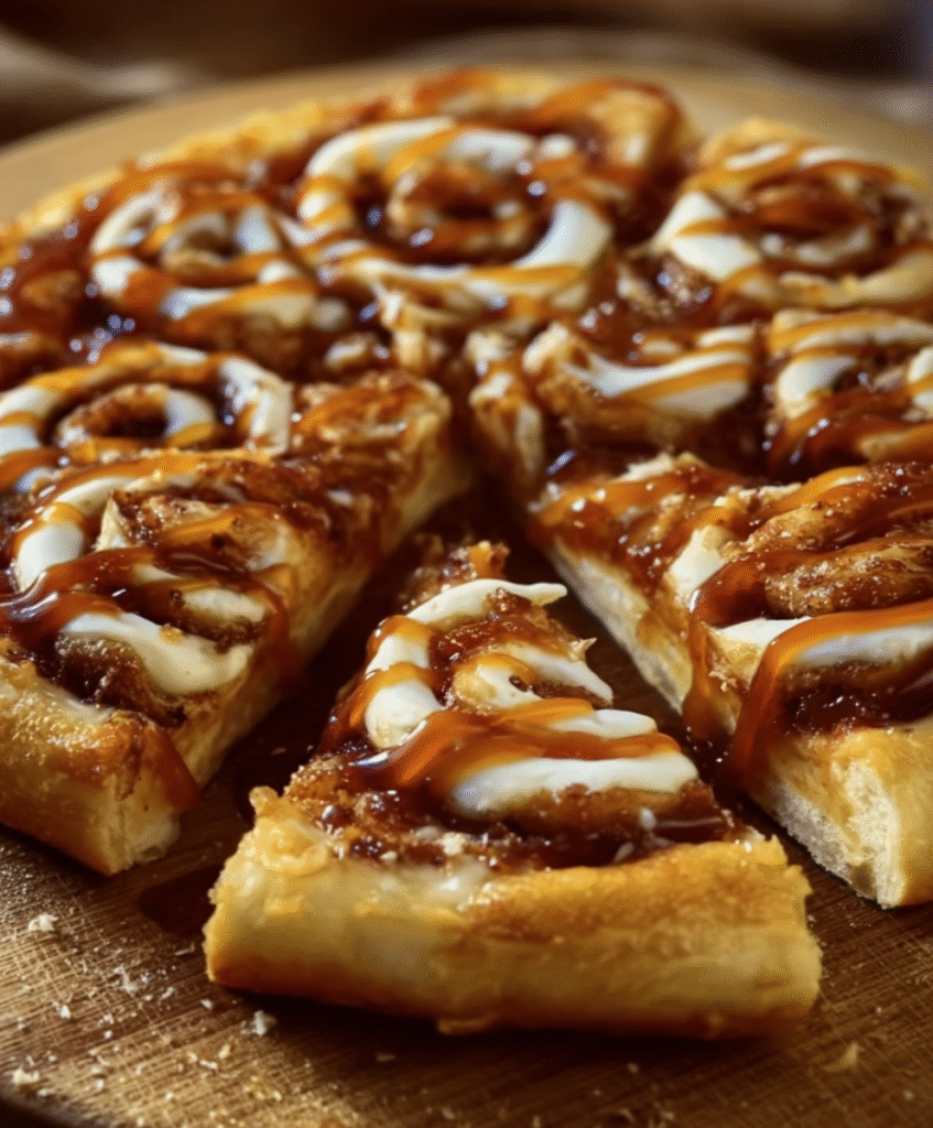 Cinnabon Dessert Pizza