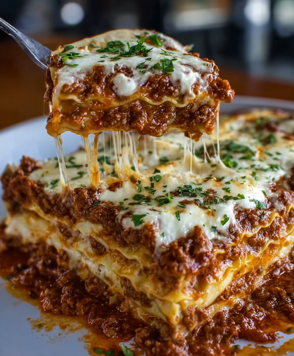 Classic Homemade Lasagna