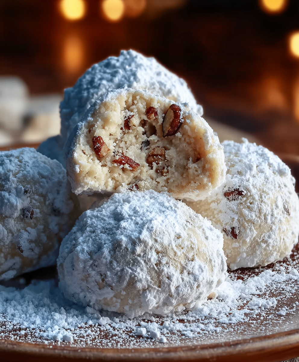 Classic Pecan Snowball Cookies