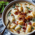 Creamy Bacon Gnocchi Soup
