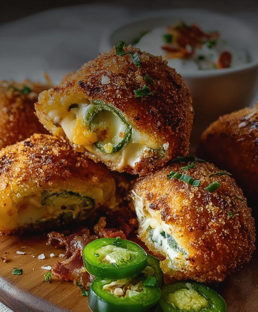Crispy Jalapeño Popper Rolls
