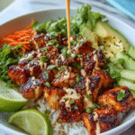 Easy Sweet Chili Chicken Bowl