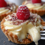 Elegant White Chocolate Mousse Tarts