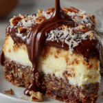 German Chocolate Cheesecake