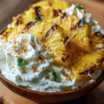 Grilled Pineapple Coconut Whip