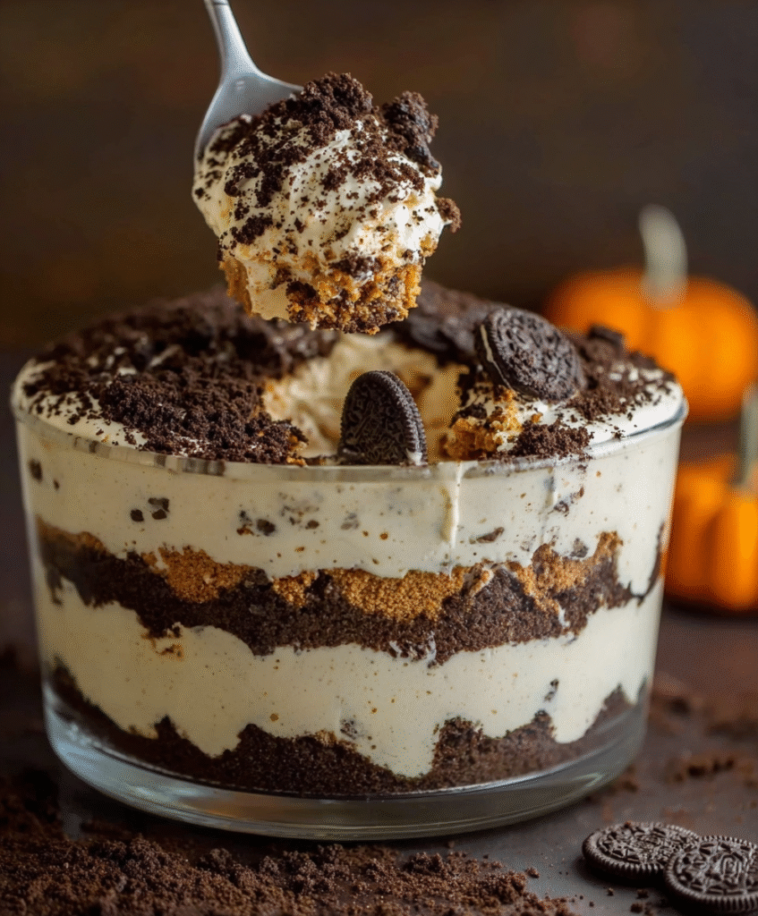 Halloween Oreo Dirt Cake