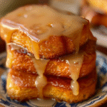 Maple Glazed Brown Butter Pound Cakes