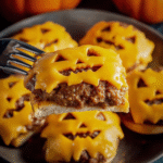 Monster Jack-O’-Lantern Burgers