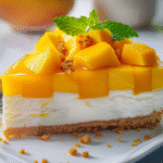 No-Bake Mango Cheesecake