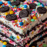 Oreo Funfetti Icebox Cake