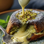 Pistachio Lava Cake