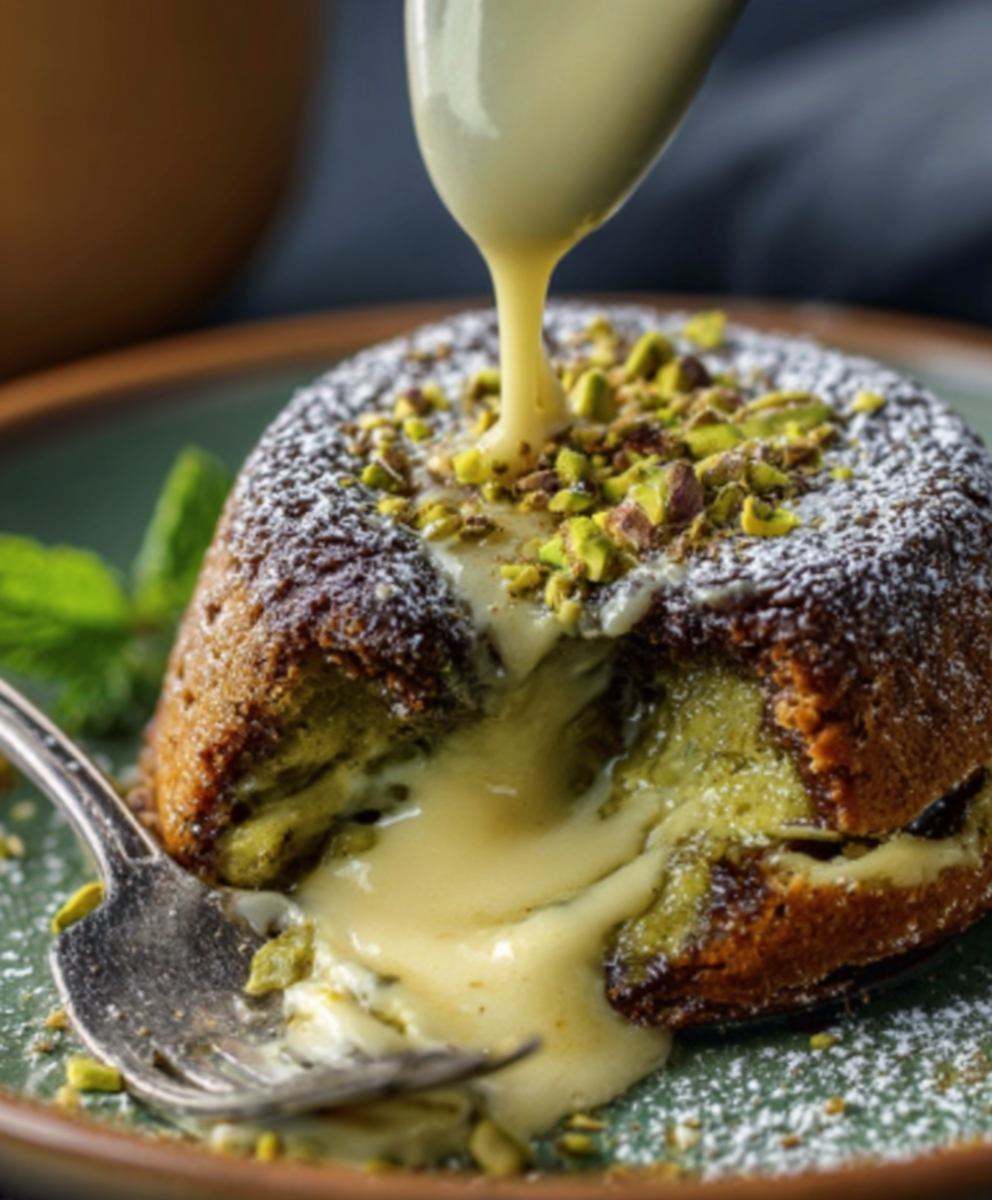 Pistachio Lava Cake