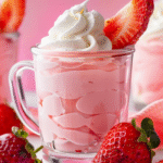 Strawberry Cream Cloud Cups