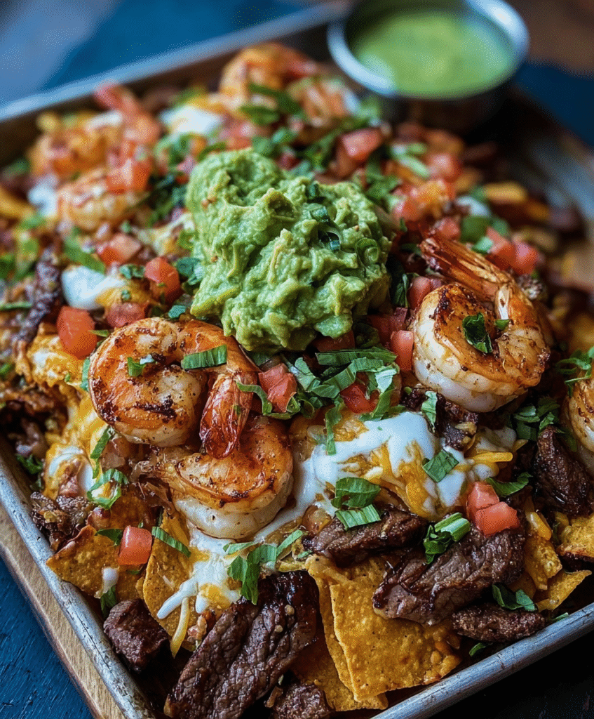 Surf & Turf Loaded Nachos
