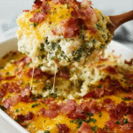 The Best Chicken Bacon Ranch Casserole