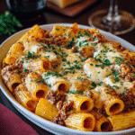 Baked Beef Rigatoni Al Forno