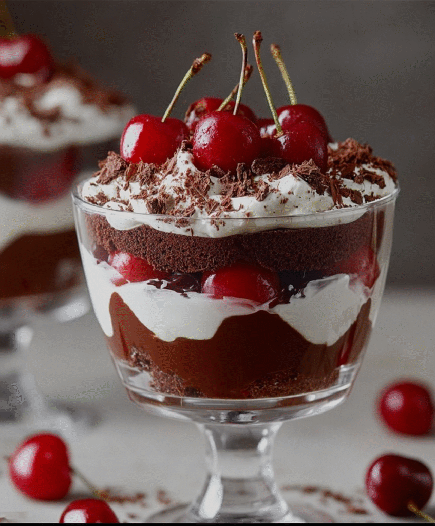 Black Forest Trifle Delight