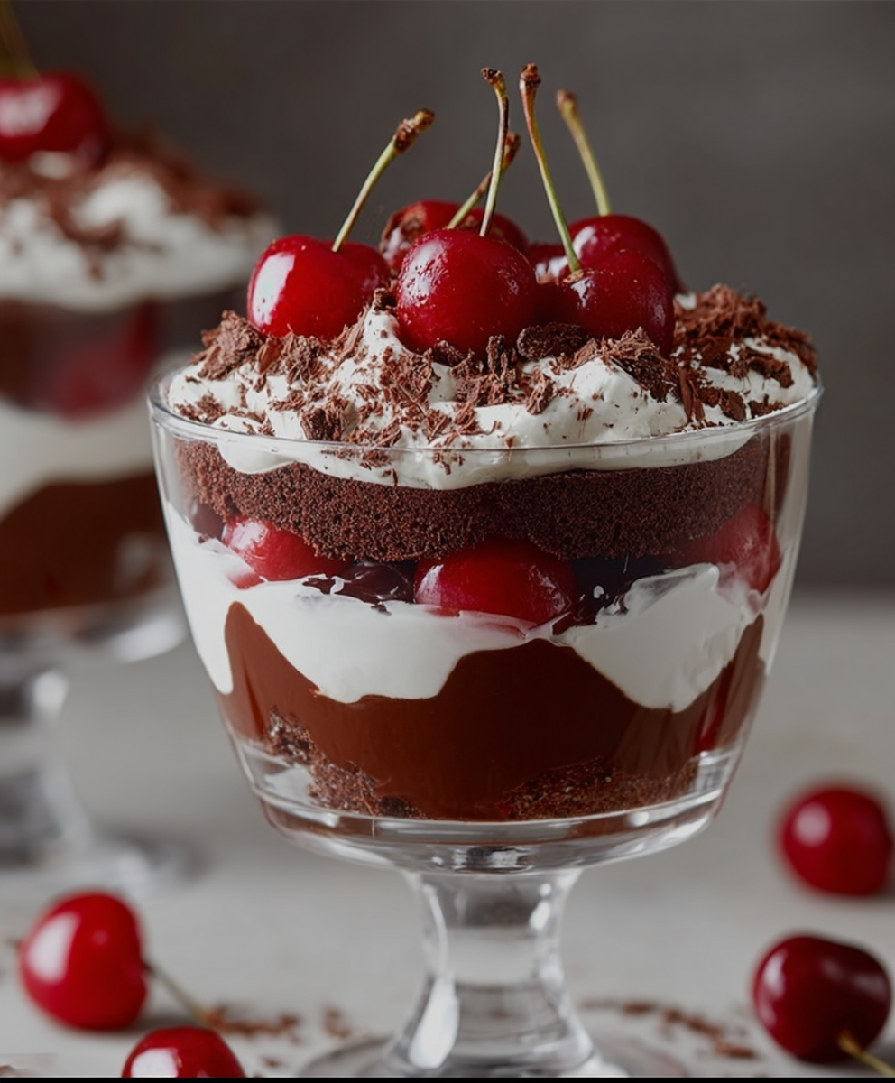 Black Forest Trifle Delight