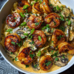 Blackened Shrimp Stroganoff