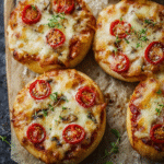 Cheesy Mini Pizza Brötchen