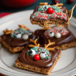 Christmas Graham Cracker Reindeer