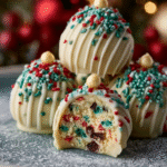Christmas Tree Cake Truffles