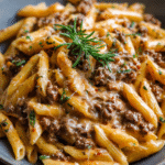 Creamy Beef Pasta – Comfort Food Delight