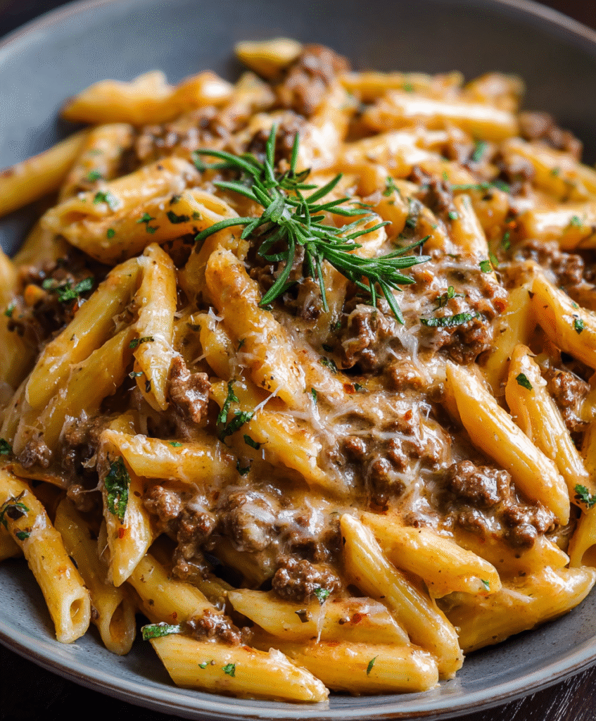 Creamy Beef Pasta – Comfort Food Delight
