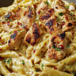 Creamy Garlic Parmesan Chicken Pasta