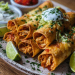 Crispy Chicken Taquitos