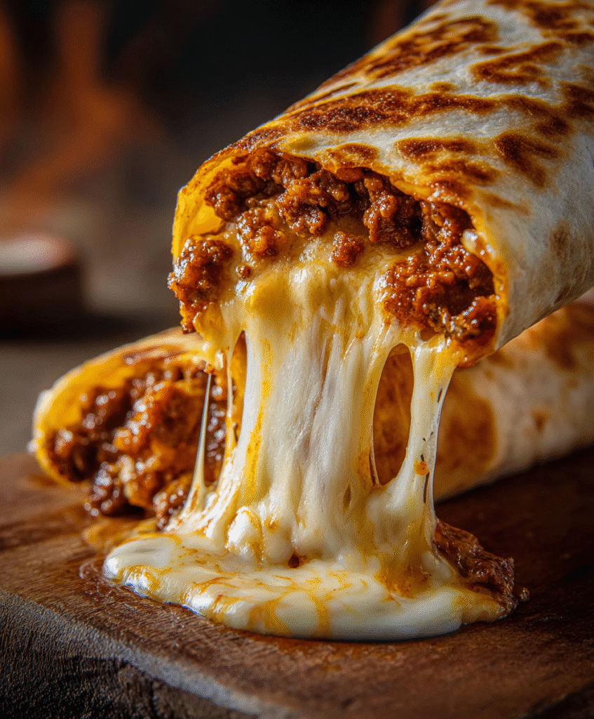 Easy Grilled Cheese Burrito