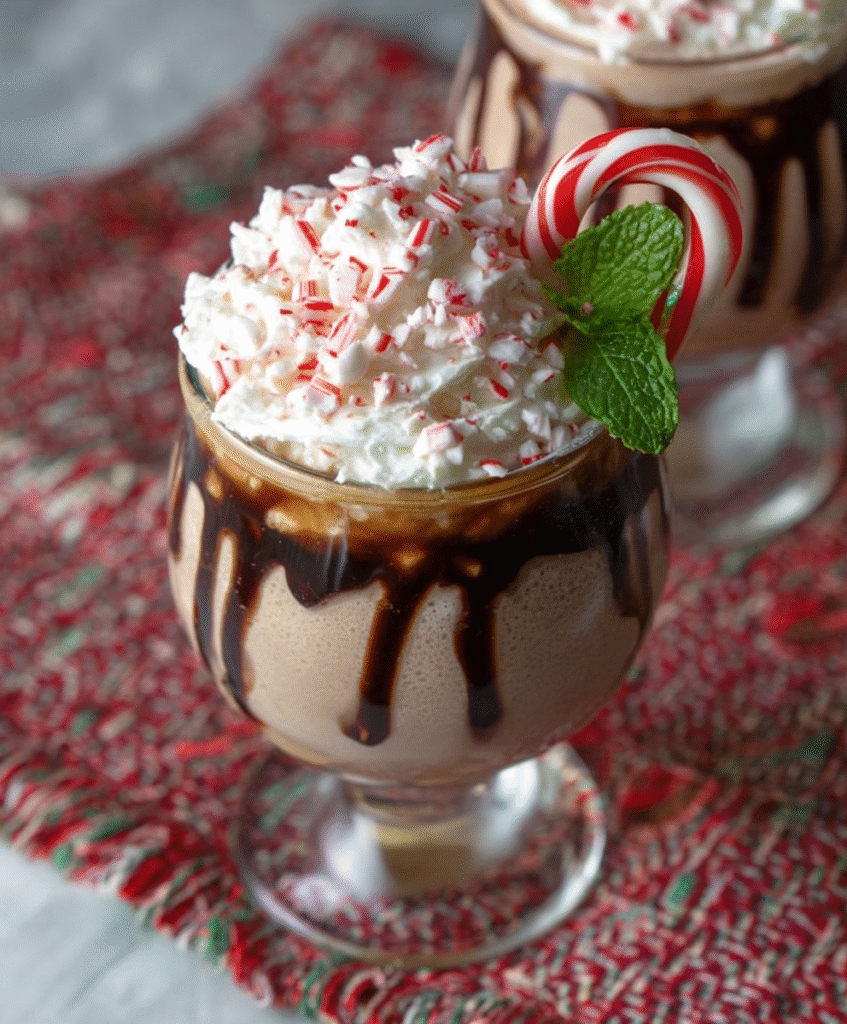 Festive Peppermint Mudslide