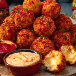 Flamin’ Hot Cheese Ball Bites