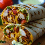 Flavor-Packed Chipotle Ranch Grilled Chicken Burrito