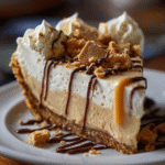 Fluffy No-Bake Peanut Butter Pie