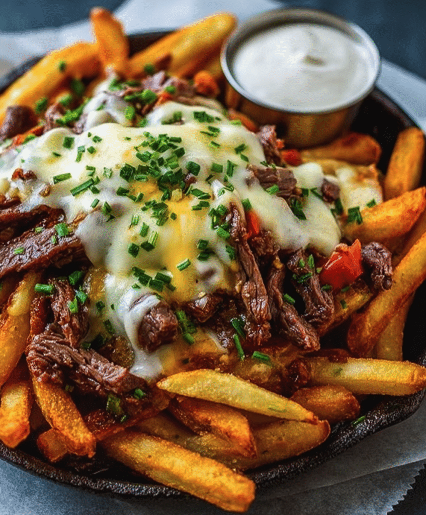 French-Style Steak & Cheese Fries