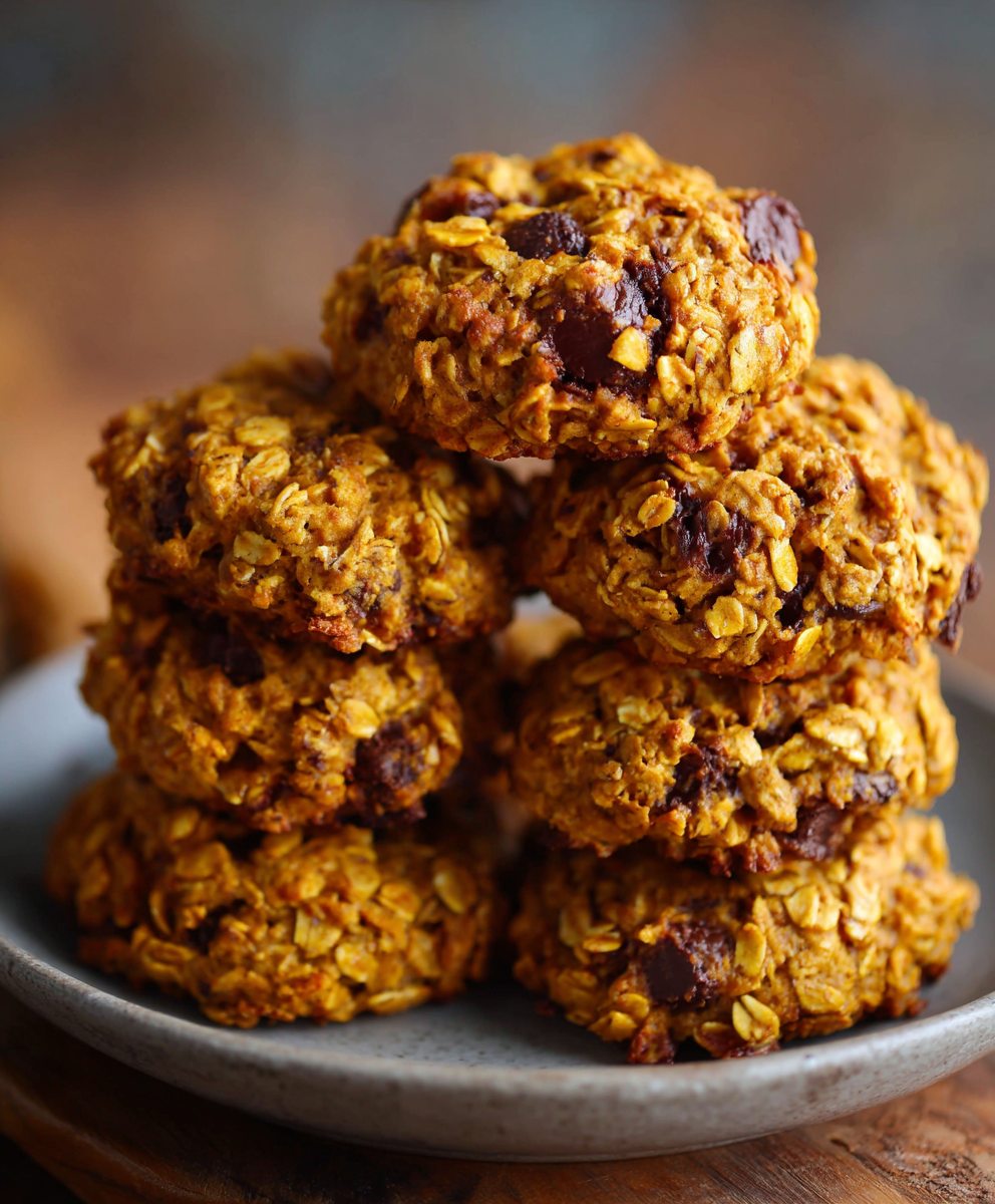Gluten-Free Pumpkin Oatmeal Cookies