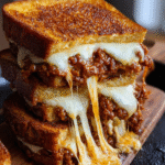 Grilled Cheese Sloppy Joes