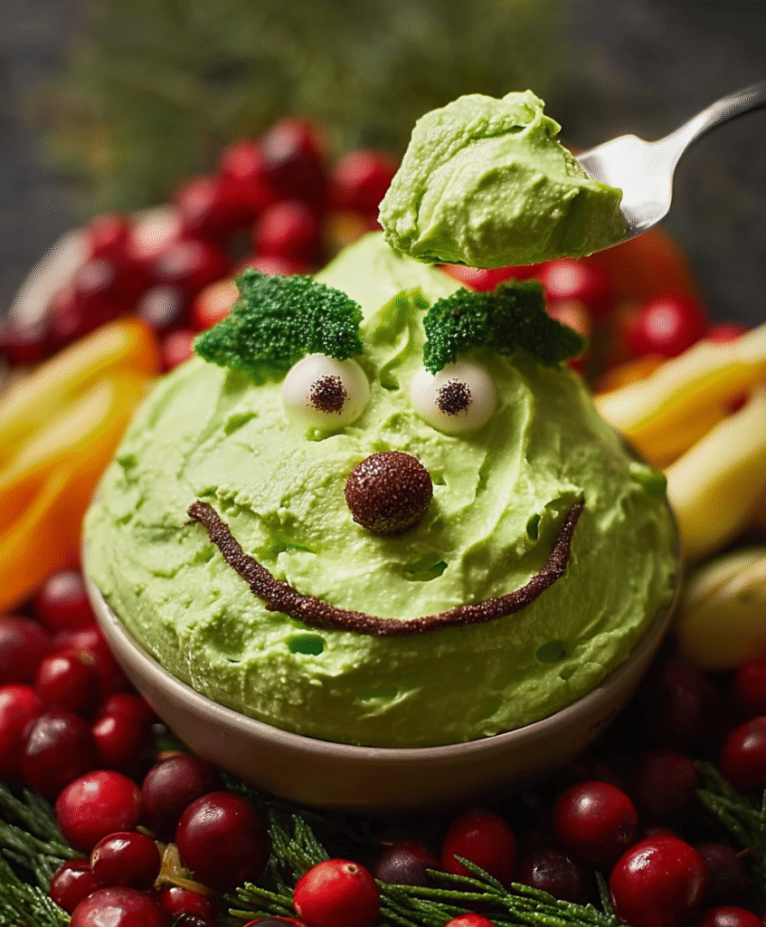 Grinch Charcuterie Board