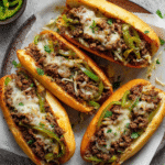 Ground Beef Philly Cheesesteaks