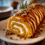 Heavenly Cream Cheese Pumpkin Roll